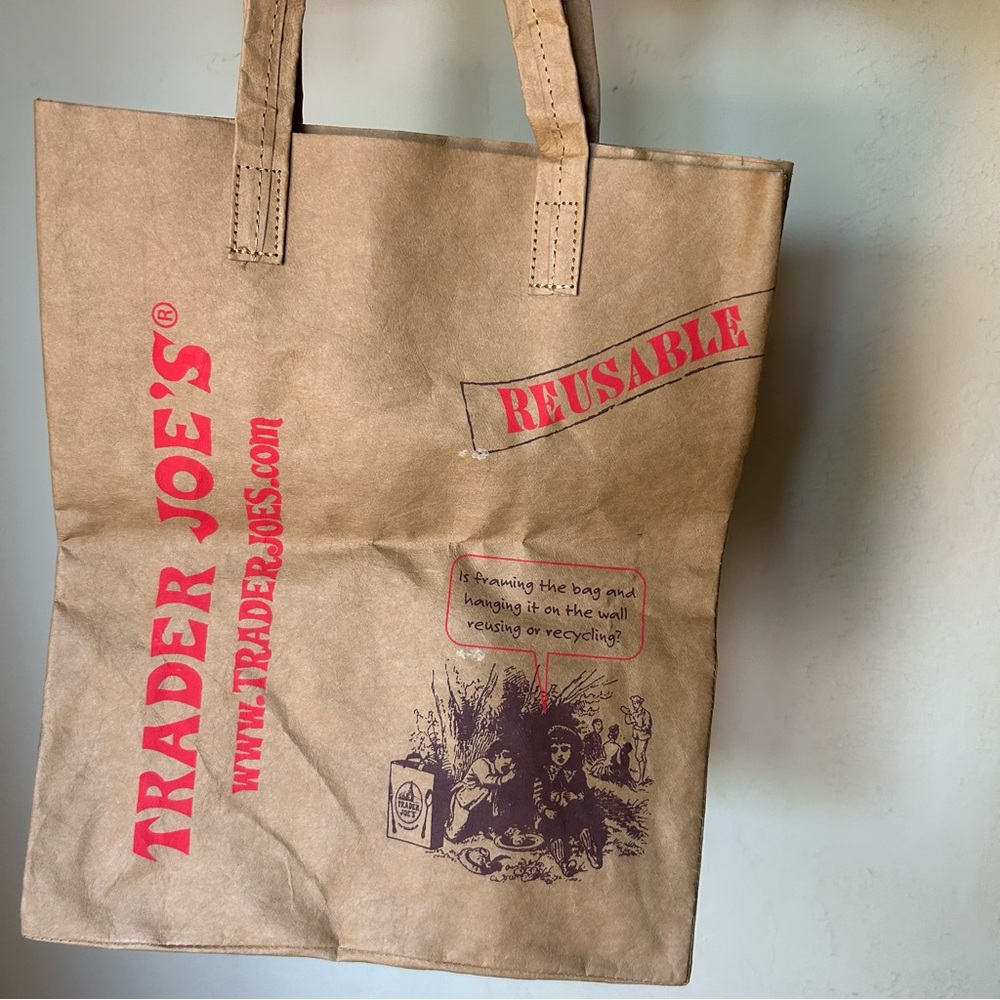 Trader Joe’s Reuseable Washable Tote - Picture 2 of 7